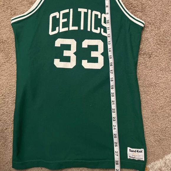 RARE VTG Mens Med / Small Men’s XS 80’s Larry Bird Jersey!! - Picture 12 of 13